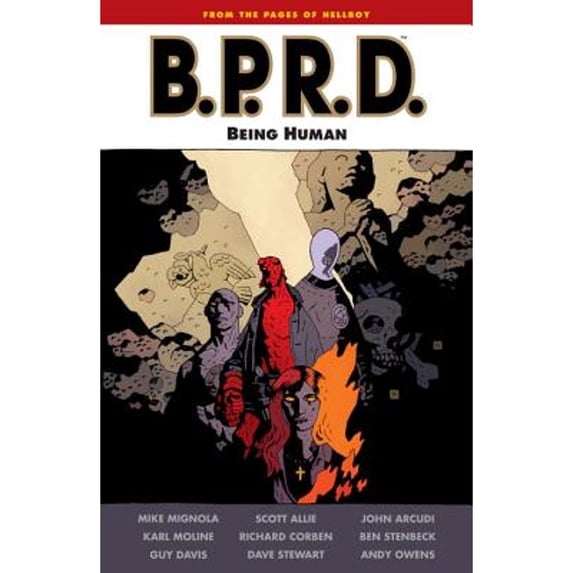 Pre-Owned B.p.r.d.: Being Human (Paperback) by Dark Horse, Mike Mignola