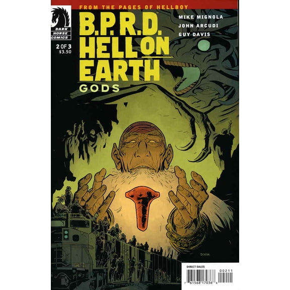 B.P.R.D. Hell On Earth: Gods #2 VF ; Dark Horse Comic Book