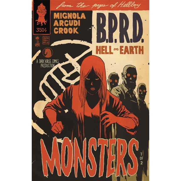 B.P.R.D. Hell On Earth: Monsters #1A VF ; Dark Horse Comic Book