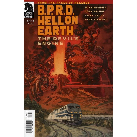 B.P.R.D. Hell On Earth: The Devil's Engine #1 VF ; Dark Horse Comic Book