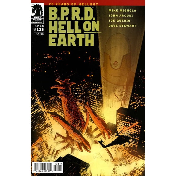 B.P.R.D. Hell on Earth #123 VF ; Dark Horse Comic Book
