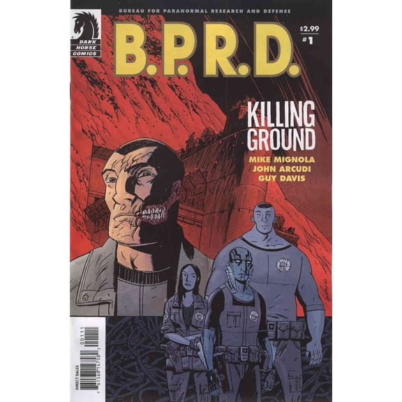 B.P.R.D.: Killing Ground #1 VF ; Dark Horse Comic Book