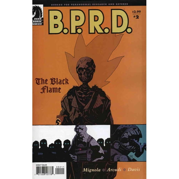B.P.R.D.: The Black Flame #2 VF ; Dark Horse Comic Book