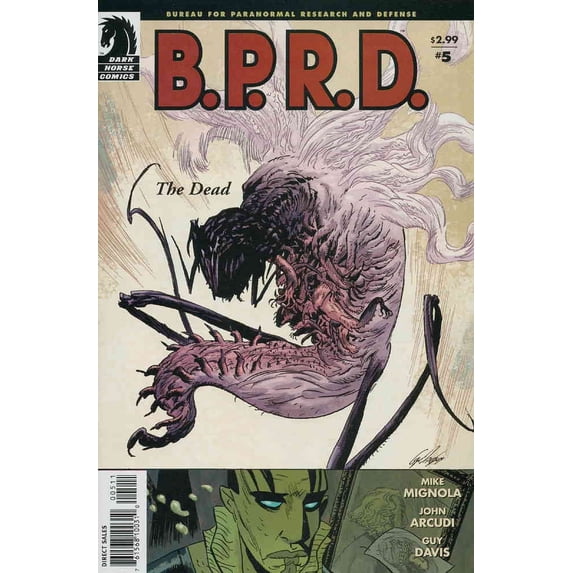 B.P.R.D.: The Dead #5 VF ; Dark Horse Comic Book