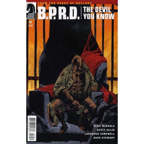 B.P.R.D.: The Devil You Know #10 VF ; Dark Horse Comic Book