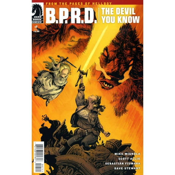 B.P.R.D.: The Devil You Know #7 VF ; Dark Horse Comic Book