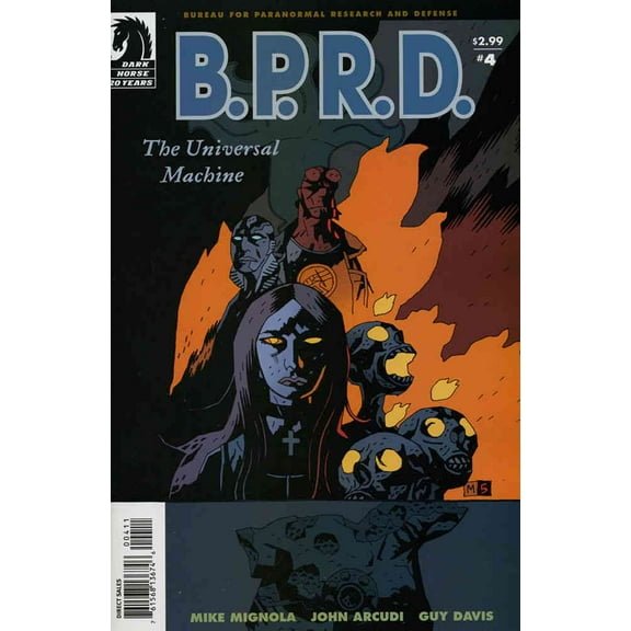 B.P.R.D.: The Universal Machine #4 VF ; Dark Horse Comic Book