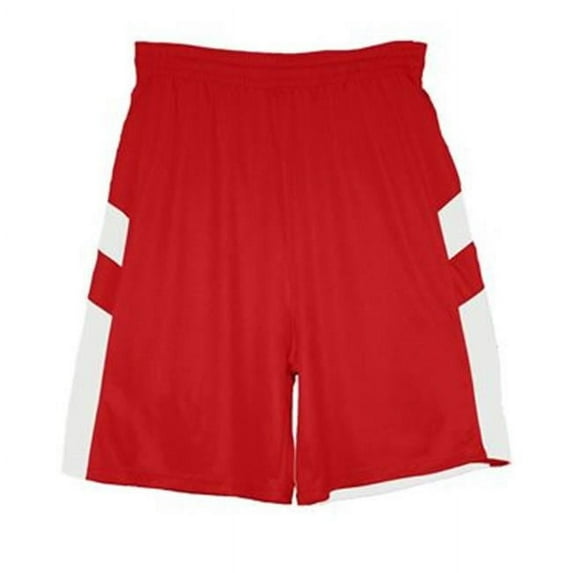 B-Pivot Reversible Shorts, Black & White - 3XL