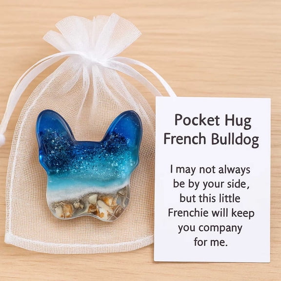 B Pocket Sized Hug Gift Miniature Keepsake Surprise Present Compact Design Portable Carry On Keychain Decor Thoughtful Gesture For Friends Family Special Occasion Plastic Material