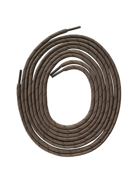 1 Pair Hiking Construction Work Boot Laces Round Shoelaces Strings Replacements for Men Women