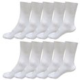 thumbnail image 1 of B&Q 10 pairs 98% Cotton Mens Breathable Comfortable Soft Fashion Casual Crew Business Dress Socks Mid Calf Size 9-11, 1 of 5