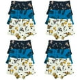 thumbnail image 1 of B&Q 12 PK Cotton Toddler Little Boys Kids Underwear Boxer Briefs Size 4T 5T 6T 7T 8T, 1 of 4