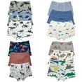 thumbnail image 1 of B&Q 12-Pack Toddler Boys Cotton Boxer Briefs - Sizes 4T-8T | Stylish and High-Quality Selection, 1 of 5