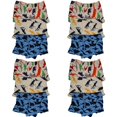 thumbnail image 1 of B&Q 12 Pack Toddler Little Boys Kids Underwear Athletic Underpants Cotton Boxer Briefs Size 4T 5T 6T 7T 8T, 1 of 4