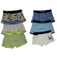thumbnail image 1 of B&Q 12 Pack Toddler Little Boys Kids Underwear Athletic Underpants Cotton Boxer Briefs Size 4T 5T 6T 7T 8T, 1 of 4