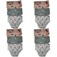 thumbnail image 1 of B&Q 12 Packs Toddler Little Girls Kids Underwear Cotton Briefs Size 2T 3T 4T 5T 6T, 1 of 4