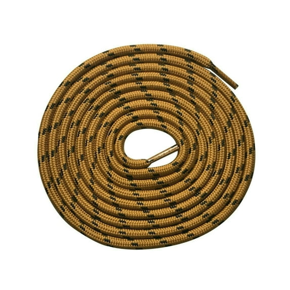 B&Q 2 Pairs 5MM Thick Heavy Duty Round Boot Laces Shoelaces replacements strings for Hiking Walking Construction Safety Work Boots Shoes 39 40 48 54 55 60 63 72 Inches