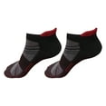 thumbnail image 1 of B&Q 2 Pairs Mens Athletic Cotton No Show Low Cut Ankle Breathable Casual Socks with Cushioned Tab for Sports Running Jogging Cycling, 1 of 5