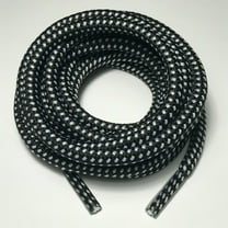 B&Q 3 Pairs 5MM Thick Heavy Duty Round Boot Laces Shoelaces replacements strings for Hiking Walking Construction Safety Work Boots Shoes 39 40 48 54 55 60 63 72 Inches