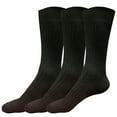 thumbnail image 1 of B&Q 3 pairs Mens Breathable Comfortable Cotton Soft Fashion Casual Classic Crew Business Dress Socks Over the Calf Size 9-11 10-13, 1 of 5