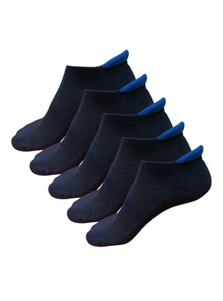 No Show Socks Mens Athletic Ankle Footies Socks 6 Pairs(M(39-45cm