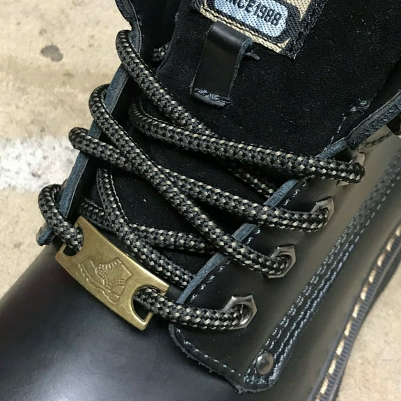 B&Q 5MM Thick Heavy Duty Round Boot Laces Shoelaces replacements strings for Hiking Walking Construction Safety Work Boots Shoes 39 40 48 54 55 60 63 72 Inches