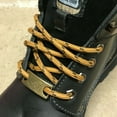 thumbnail image 1 of B&Q 5MM Unisex Thick Heavy Duty Round Boot Laces for Adults Hiking Walking Construction Safety Work Boots, 1 of 4