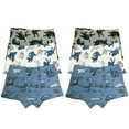 thumbnail image 1 of B&Q 6 PK Cotton Toddler Little Boys Kids Underwear Boxer Briefs Size 4T 5T 6T 7T 8T, 1 of 4