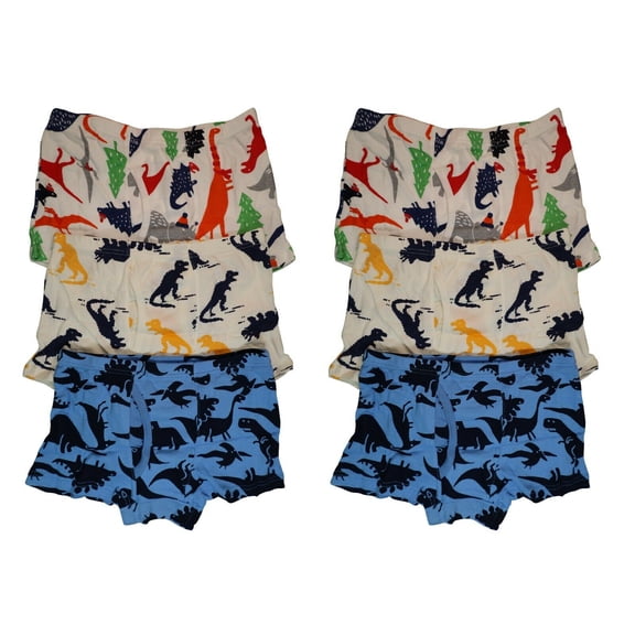 B&Q 6 Pack Toddler Little Boys Kids Underwear Athletic Underpants Cotton Boxer Briefs Size 4T 5T 6T 7T 8T