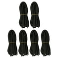 thumbnail image 1 of B&Q 6 Pairs 5mm Thick Heavy Duty Black Hiking Work Boot Laces Shoelaces Strings Replacement for Men Women 39 40 48 54 55 60 63 72 Inches, 1 of 4