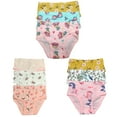 thumbnail image 1 of B&Q 9-Pack Cotton Briefs for Toddler Girls - Sizes 2T, 3T, 4T, 5T, 6T, 7T | Comfortable Underwear Collection, 1 of 5