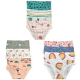 thumbnail image 1 of B&Q 9-Pack Toddler Little Girls' Cotton Briefs | Sizes 2T-7T: Stylish and Cozy Comfort for Adorable Wear, 1 of 5