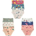 thumbnail image 1 of B&Q 9-Pack Toddler Little Girls' Cotton Briefs | Sizes 2T-7T: Stylish and Cozy Wear for Adorable Comfort, 1 of 5
