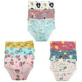 thumbnail image 1 of B&Q 9-Pack Toddler Little Girls Kids Underwear Cotton Briefs | Sizes 2T-7T - Comfortable and Stylish Collection, 1 of 4