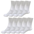 thumbnail image 1 of B&Q 9 pairs 98% Cotton Mens Breathable Comfortable Dress Crew Socks Size 9-11, 1 of 5