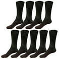 thumbnail image 1 of B&Q 9 pairs Mens Breathable Comfortable Cotton Soft Fashion Casual Classic Crew Business Dress Socks Over the Calf Size 9-11 10-13, 1 of 5