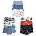 thumbnail image 1 of B&Q Delivers Style and Comfort: Toddler Boys 9-Pack Cotton Boxer Briefs - Sizes 4T-8T | High-Quality Choice for Your Little One, 1 of 3