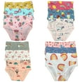 thumbnail image 1 of B&Q High-Quality Cotton Briefs in Convenient 12-Packs for Toddler Girls: Sizes 2T, 3T, 4T, 5T, 6T, 7T, 1 of 5