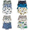 thumbnail image 1 of B&Q Toddler Boys 12-Pack Cotton Boxer Briefs - Sizes 4T, 5T, 6T, 7T, 8T | Stylish and High-Quality Choice, 1 of 5