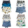 thumbnail image 1 of B&Q Toddler Boys 12-Pack Cotton Boxer Briefs - Sizes 4T, 5T, 6T, 7T, 8T | Stylish and High-Quality Choice, 1 of 5