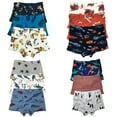 thumbnail image 1 of B&Q Toddler Boys 12-Pack Cotton Boxer Briefs - Sizes 4T-8T | Stylish and High-Quality Choice, 1 of 5