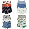 thumbnail image 1 of B&Q Toddler Boys 12-Pack Cotton Boxer Briefs - Sizes 4T-8T | Stylish and High-Quality Choice, 1 of 5