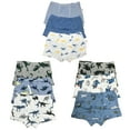 thumbnail image 1 of B&Q Toddler Boys 9-Pack Cotton Boxer Briefs - Sizes 4T-8T | Stylish and High-Quality Choice, 1 of 5
