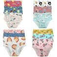 thumbnail image 1 of B&Q's Deluxe Toddler Girls' Briefs 12-Pack: Sizes 2T-7T for Ultimate Comfort and Style, 1 of 6