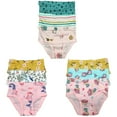 thumbnail image 1 of B&Q's Everyday Comfort: 9-Pack Stylish and Cozy Cotton Briefs for Toddler Little Girls | Sizes 2T-7T, Bringing Adorable Comfort to Every Day, 1 of 5