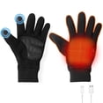 thumbnail image 1 of B-Qtech Rechargeable Heated Gloves for Adult, Three-Speed Thermostat, Touch-Screen Gloves, Black, 1 of 8