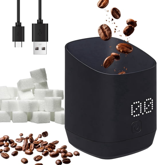 B-Qtech 2-in-1 Coffee Scale & Measuring Cup, 0.1g High-Precision Food Scale with USB-C Charging, Waterproof IPX4 for Beans, Espresso, Baking