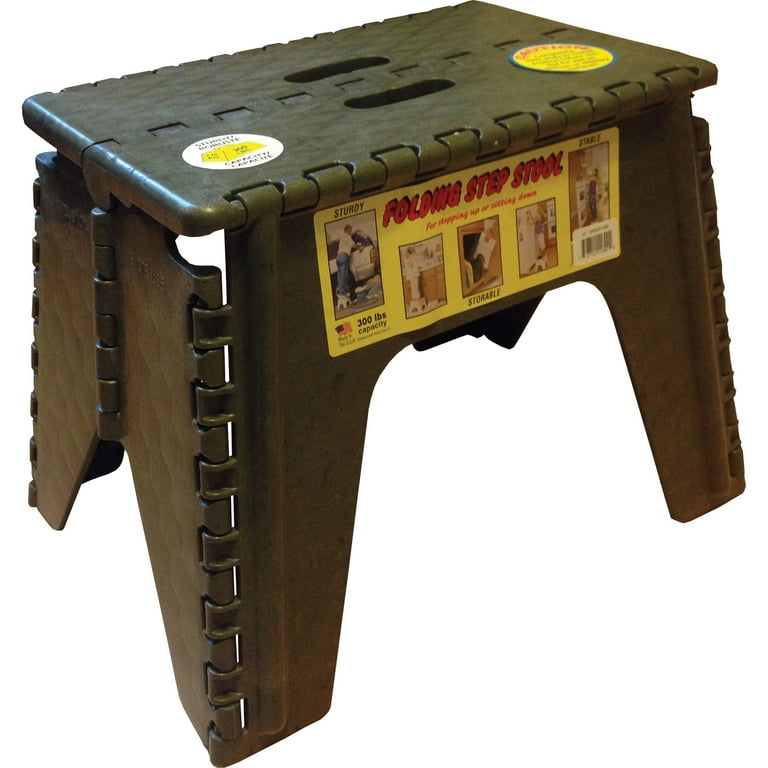 B&r plastics folding step cheap stool