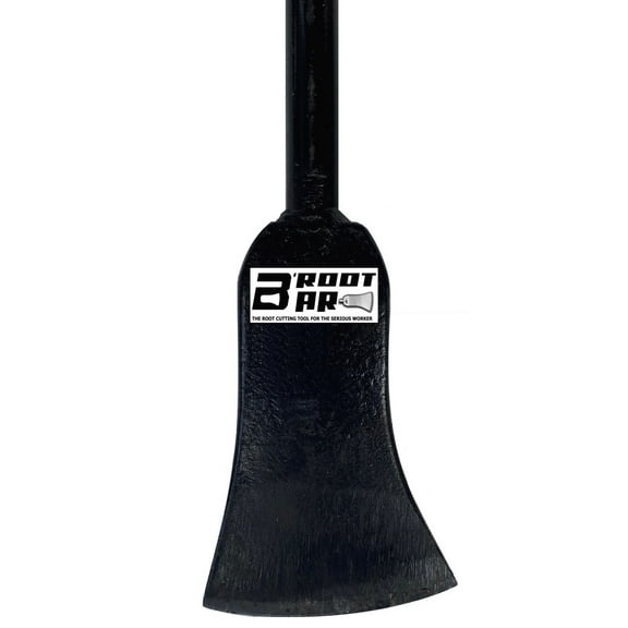 B'ROOT BAR - Root Cutting Tool, Vertical Axe, Tree Root Remover - 72-Inch