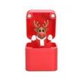 thumbnail image 1 of B Red Waving Reindeer Middle Finger Box For Holiday Plastic Material With Fun Element, 1 of 2